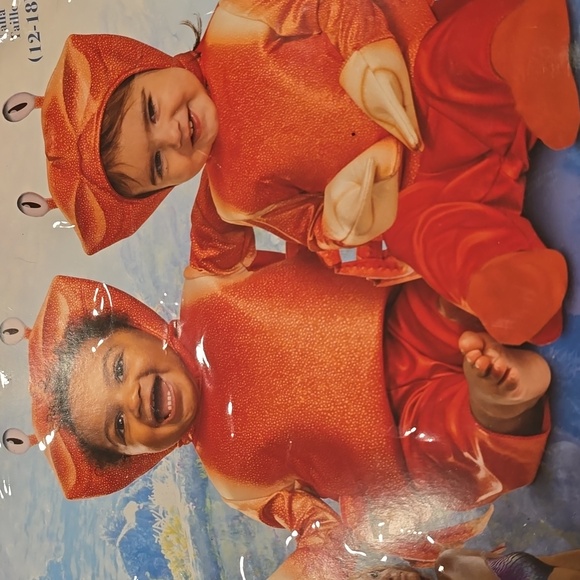 Disney The Little Mermaid Sebastian Costume - Orange - Picture 2 of 6